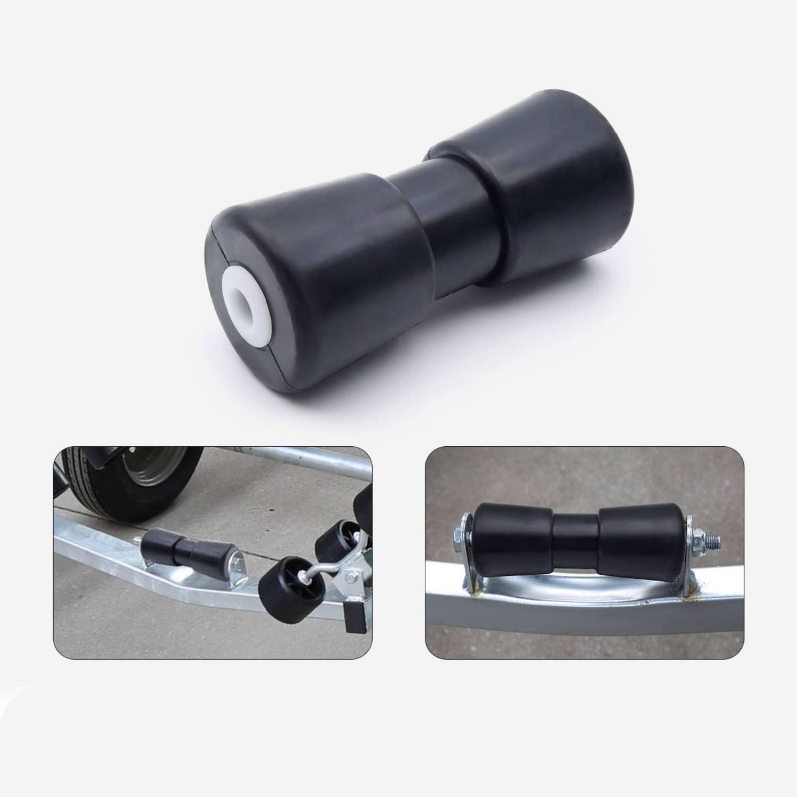 Hardware - Boat Carrier Roller Narrowed Center Bottom