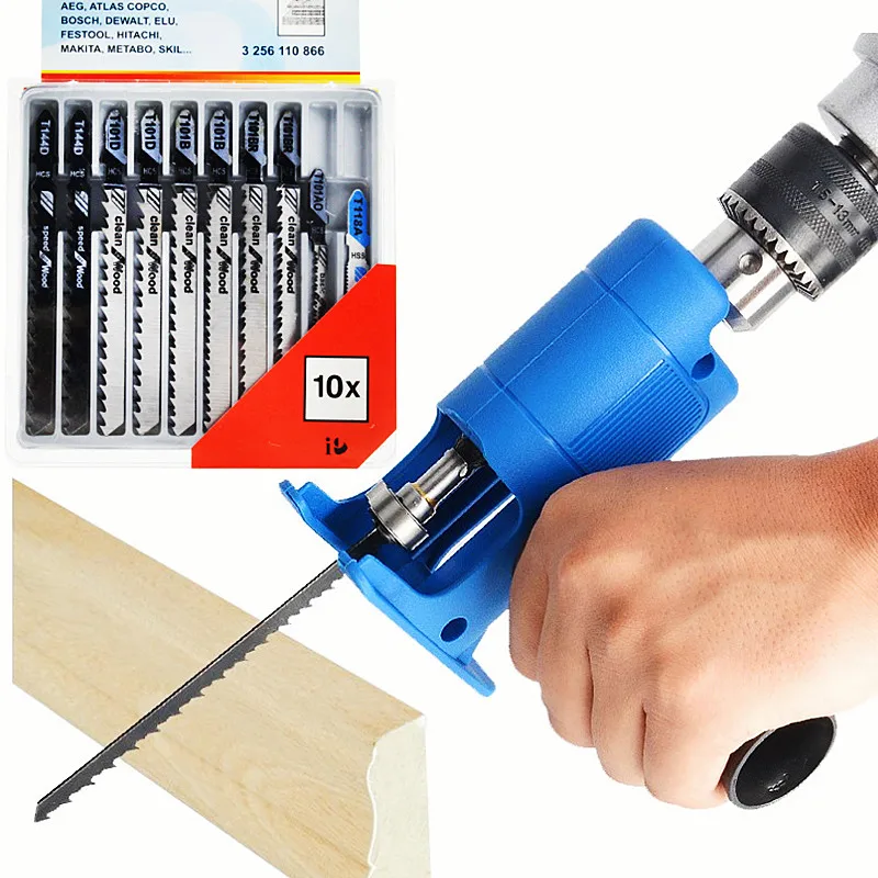 Reciprocating Saw Attachment Drill - Portable Reciprocating Saw Adapter Electric Drill