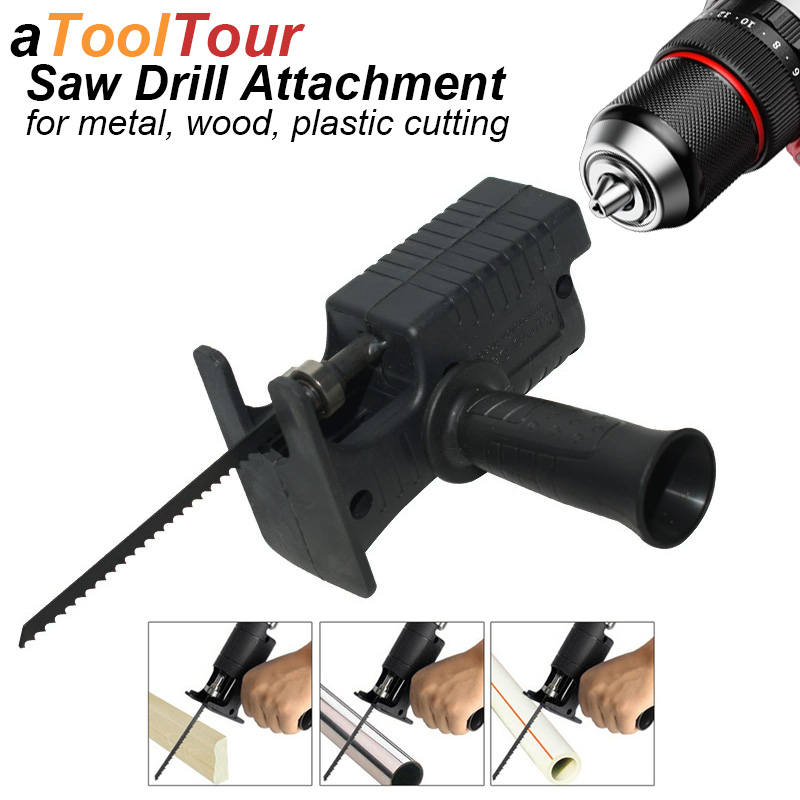Reciprocating Saw Attachment Drill - Reciprocate Saw Adapter Electric Power Drill