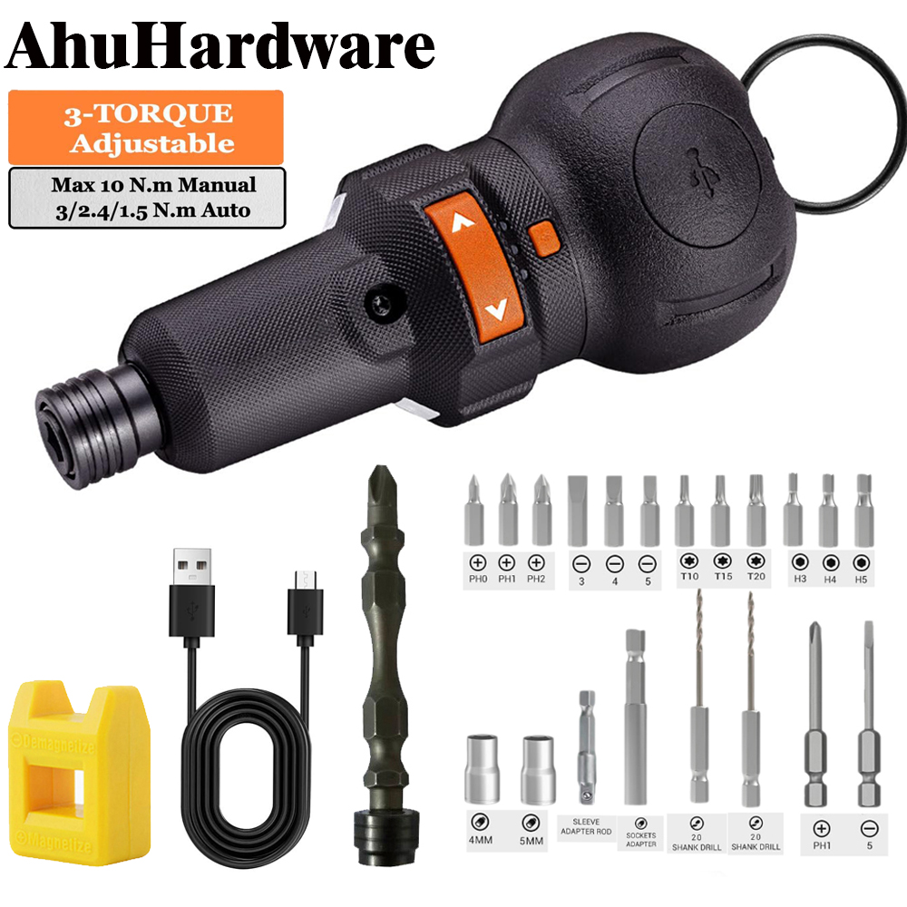 Electric Screwdriver Rechargeable Usb - Cordless Electric Screwdriver Rechargeable 800mah Lithium