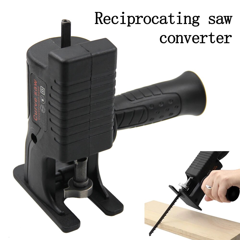 Reciprocating Saw Attachment Drill - Handheld Electric Drill to Electric Saw