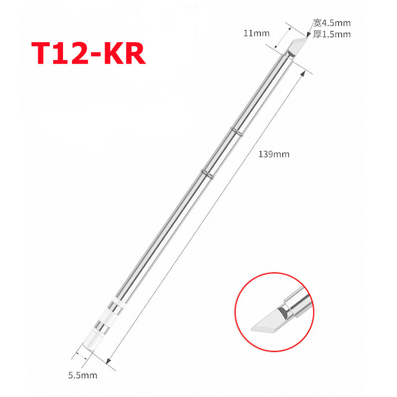Digital Soldering Station T12 - T12 Soldering Solder Iron Tips T12KR