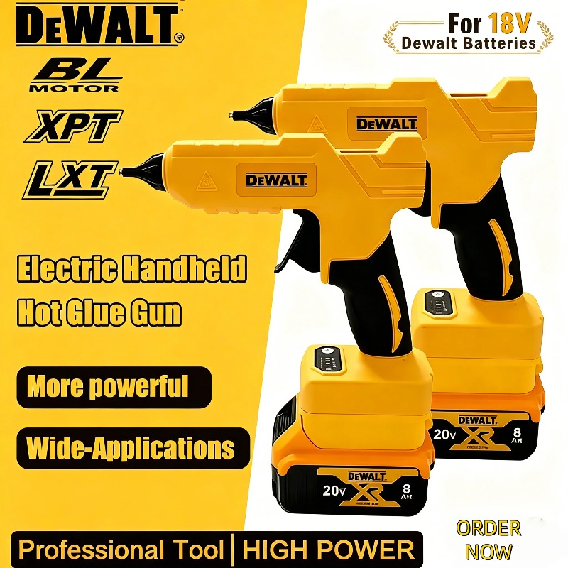 Hot Melt Glue Gun Cordless - Dewalt Cordless Electric Handheld Hot Glue