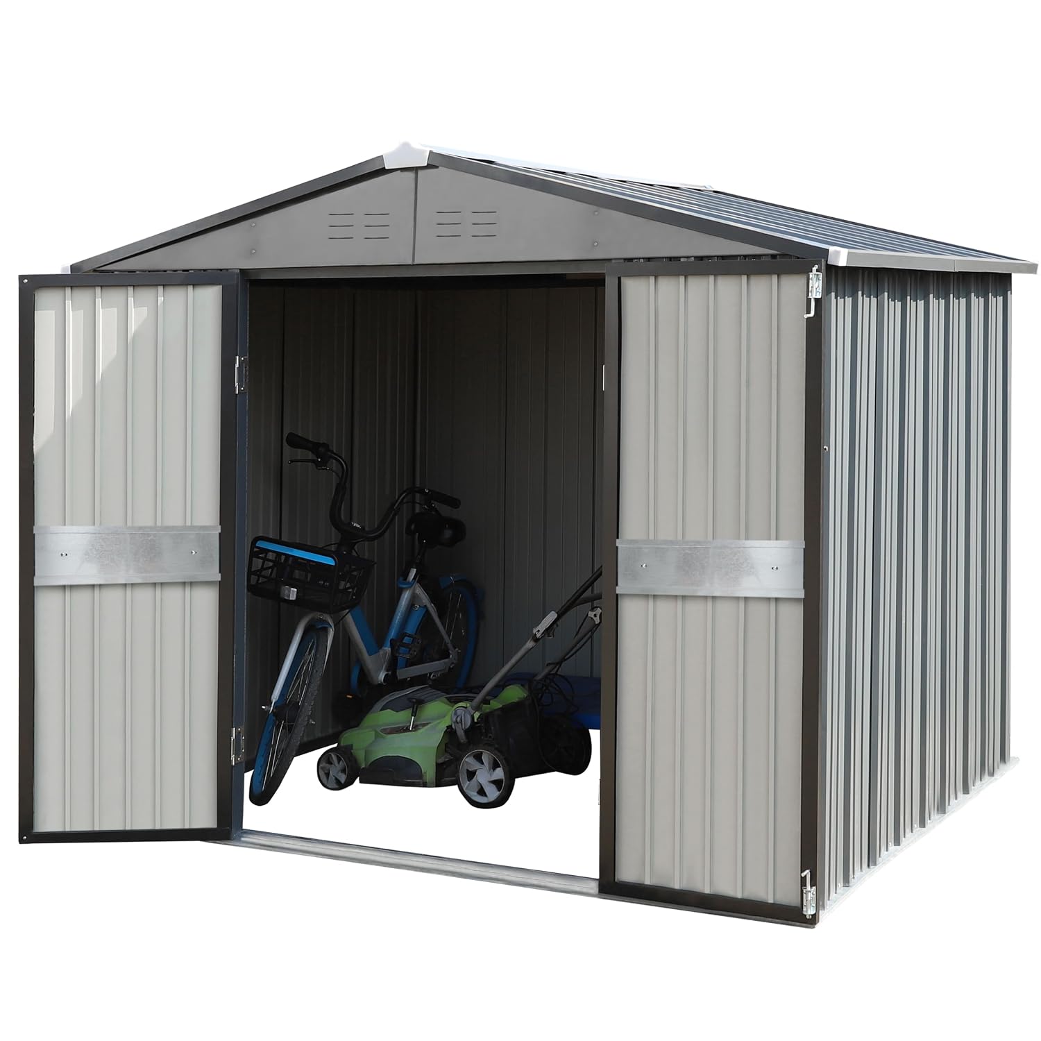 Garden Tools - 10' x 10' Outdoor Storage Shed