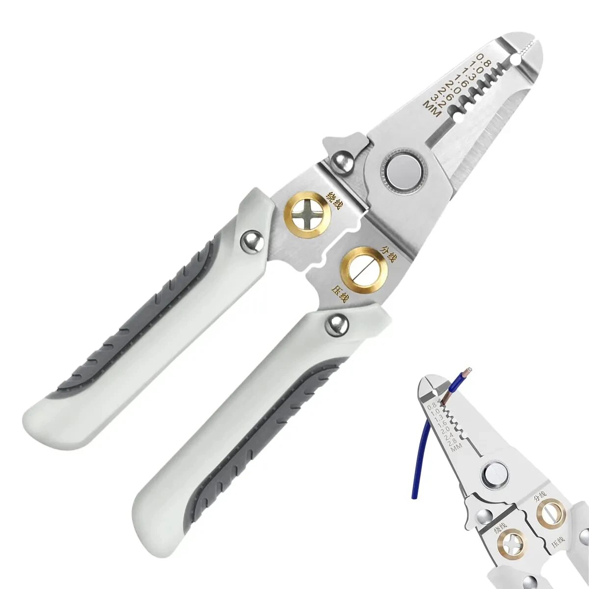 Automatic Wire Stripper Cutter - 6 In 1 Wire Stripper Special