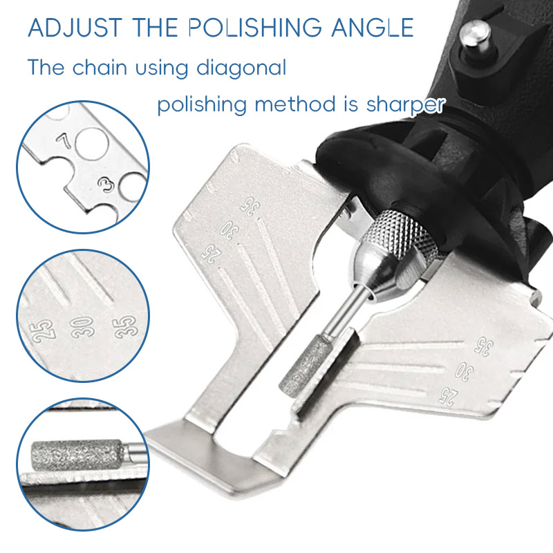 Reciprocating Saw Attachment Drill - Chainsaw Sharpening Kit Electric Grinder Sharpening