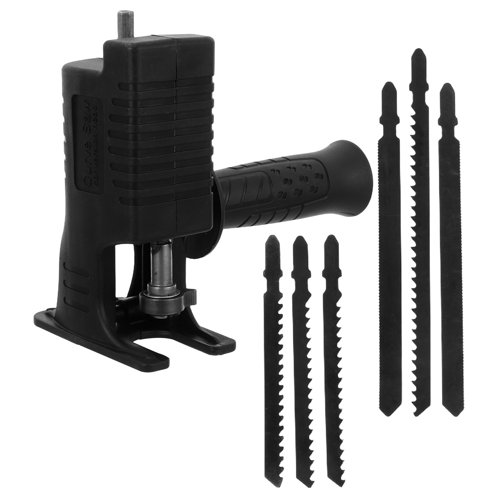 Reciprocating Saw Attachment Drill - 7 Piece Set Electric Drill Conversion
