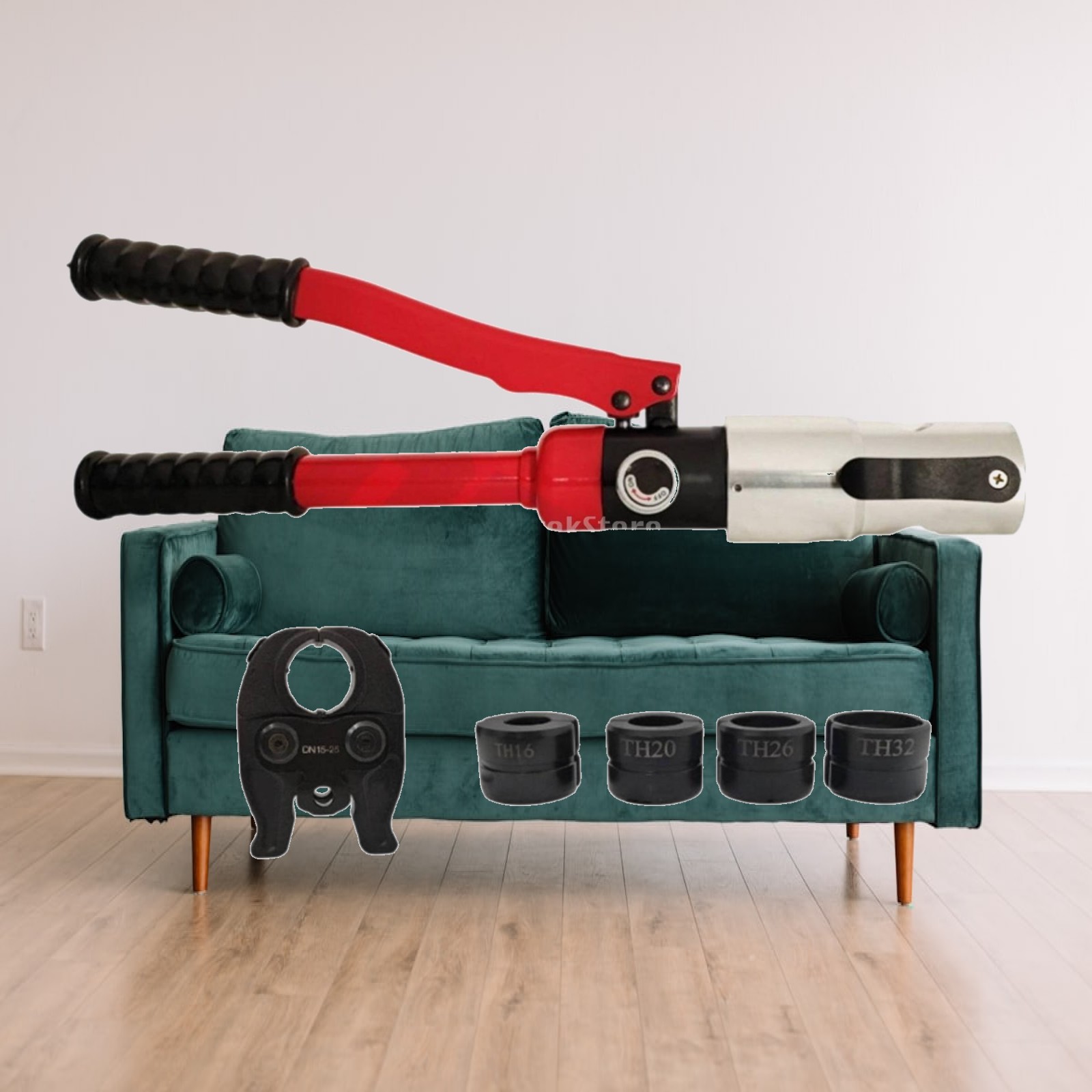 Plumbing - Hydraulic Crimping Tool Manual Pipe Crimping