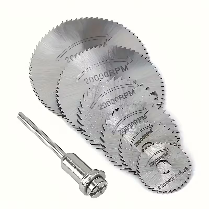 Reciprocating Saw Attachment Drill - 1 Set Mini Circular Saw Blade,