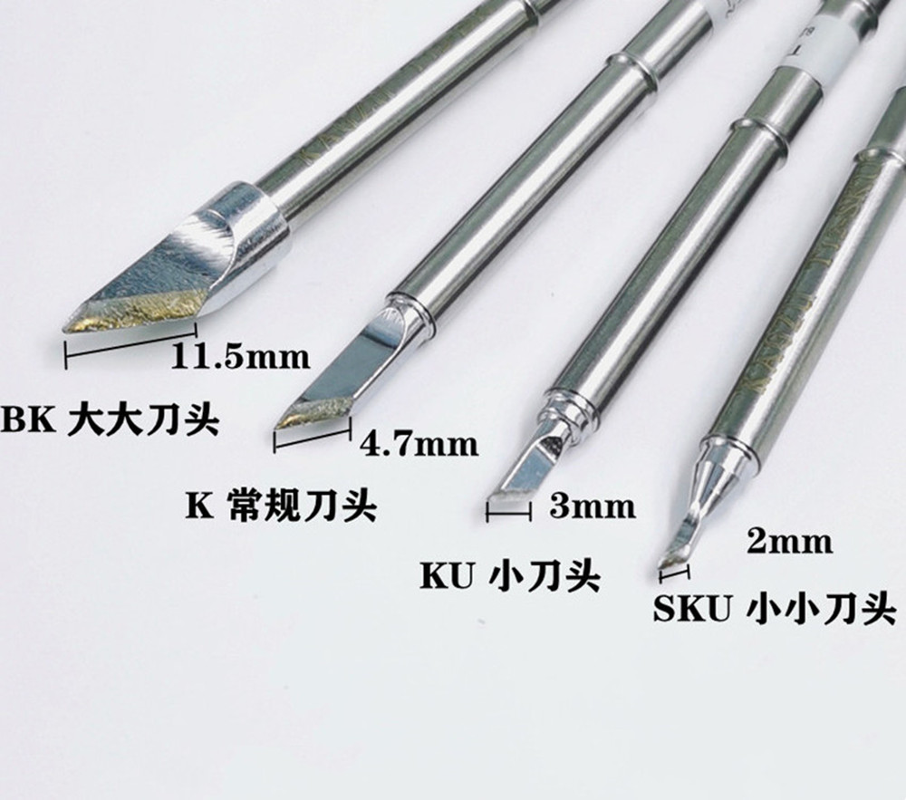 Digital Soldering Station T12 - T12-BK/SKU/C6/C8/C10/C15 Welding Iron Tips Designed for