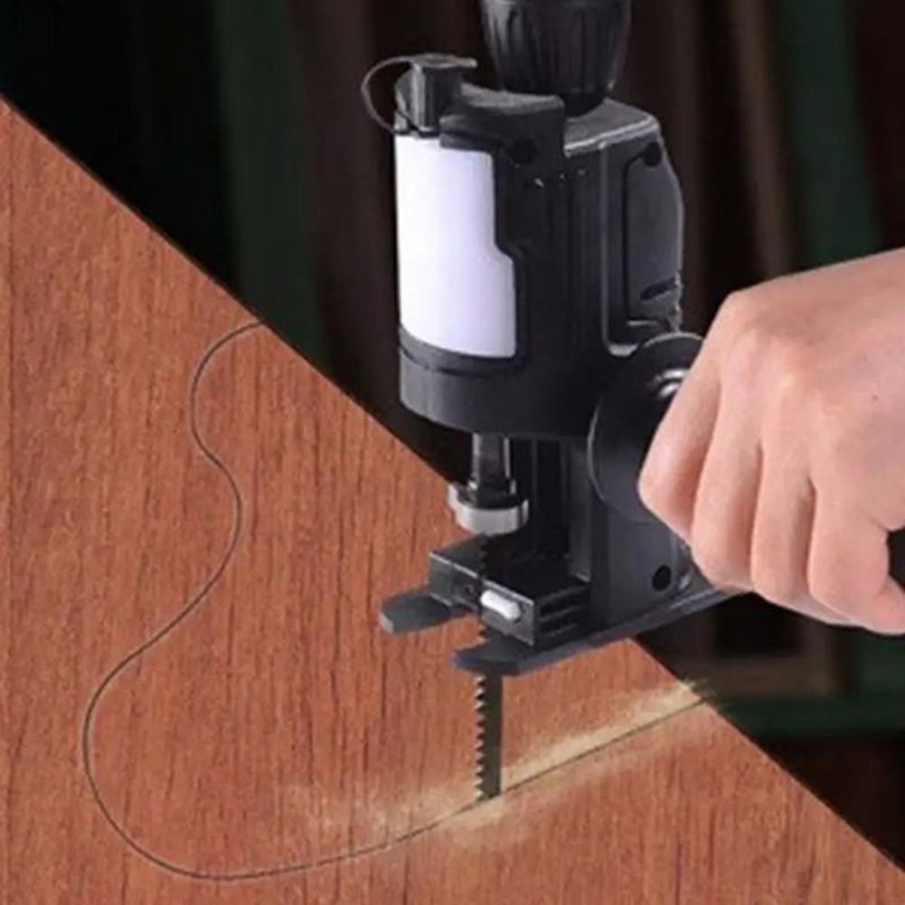 Reciprocating Saw Attachment Drill - Electric Drill To Reciprocating Saw Converter