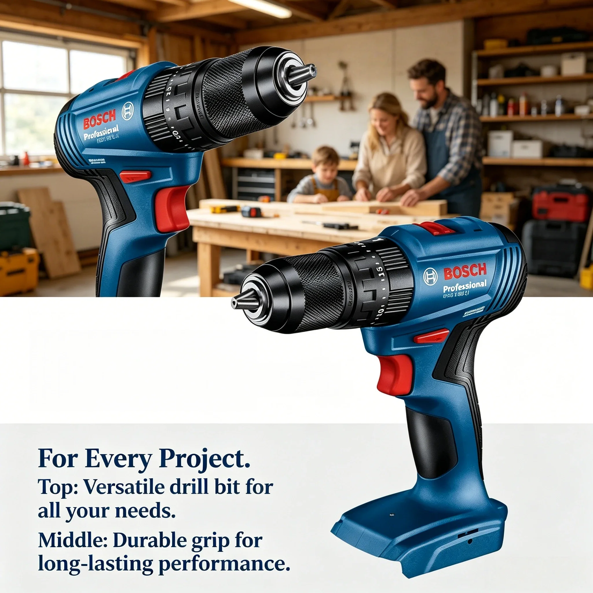 Brushless Cordless Electric Drill 18V - Bosch GSB 185-LI 18V Brushless Cordless