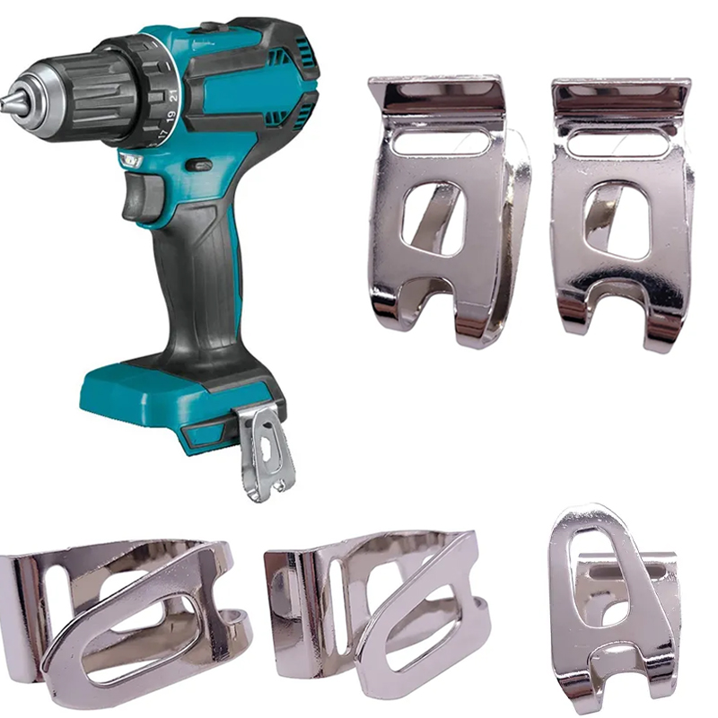 Brushless Cordless Electric Drill 18V - Belt Clip Hook With Screw For