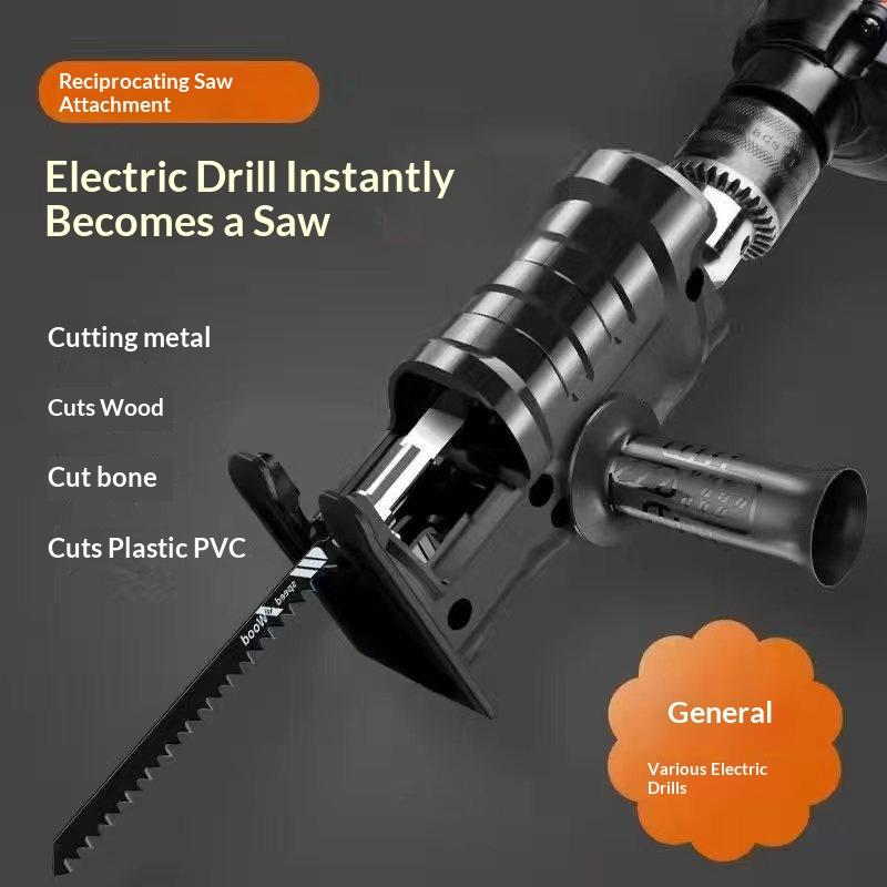 ♥Electric Drill to Reciprocati - огляд і ціна Reciprocating Saw Attachment Drill