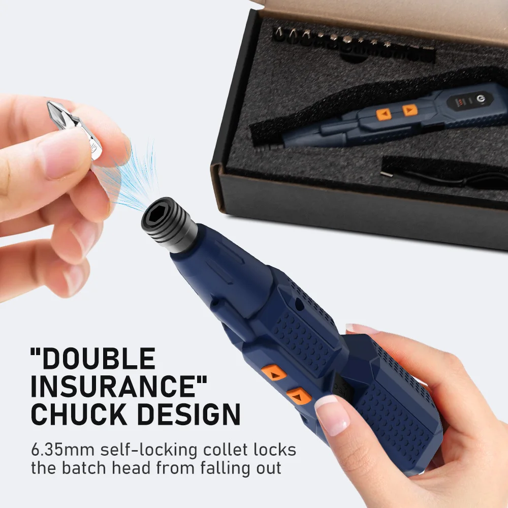 Cordless Electrical Screwdrive - огляд і ціна Electric Screwdriver Rechargeable Usb