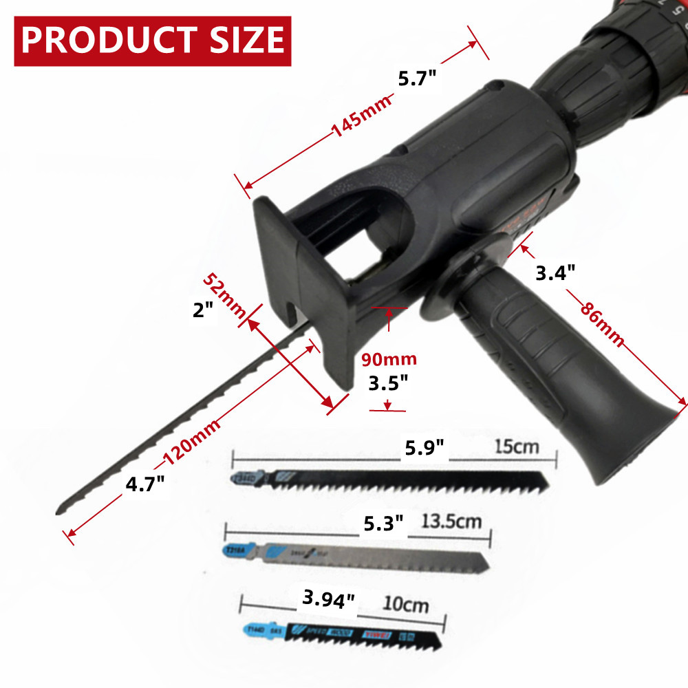 Portable Reciprocating Saw Ada - огляд і ціна Reciprocating Saw Attachment Drill