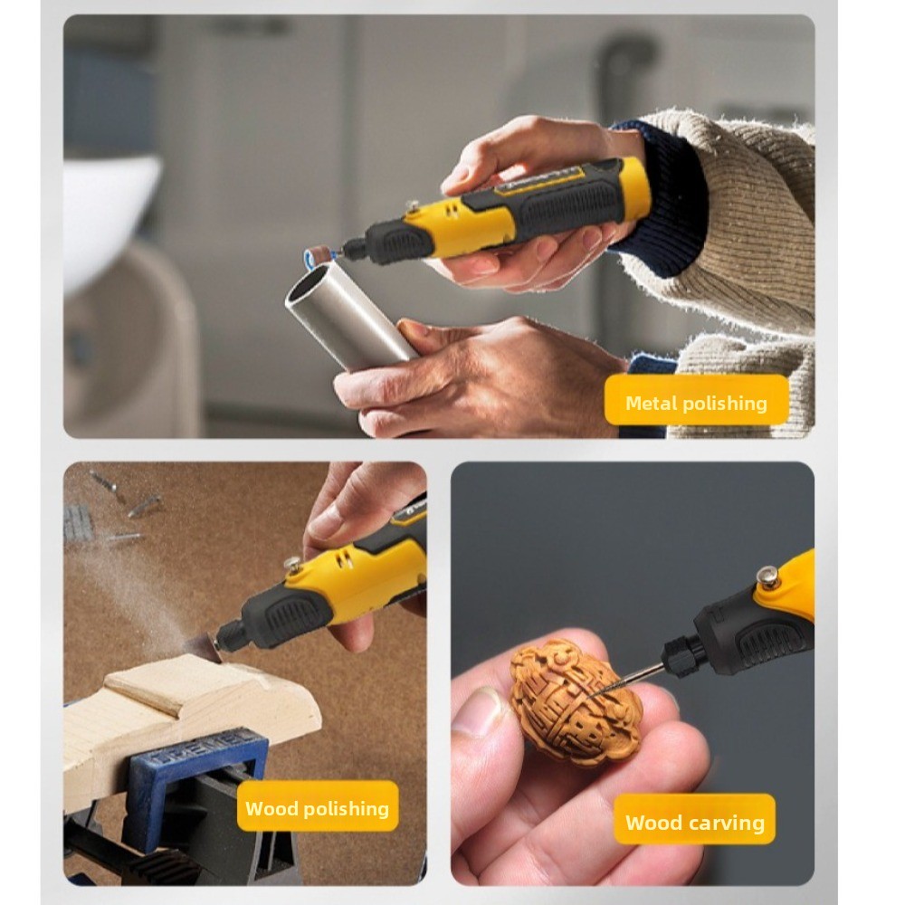 Cordless Mini Grinder 3 Speeds - огляд і ціна Cordless Rotary Tool Kit Accessories