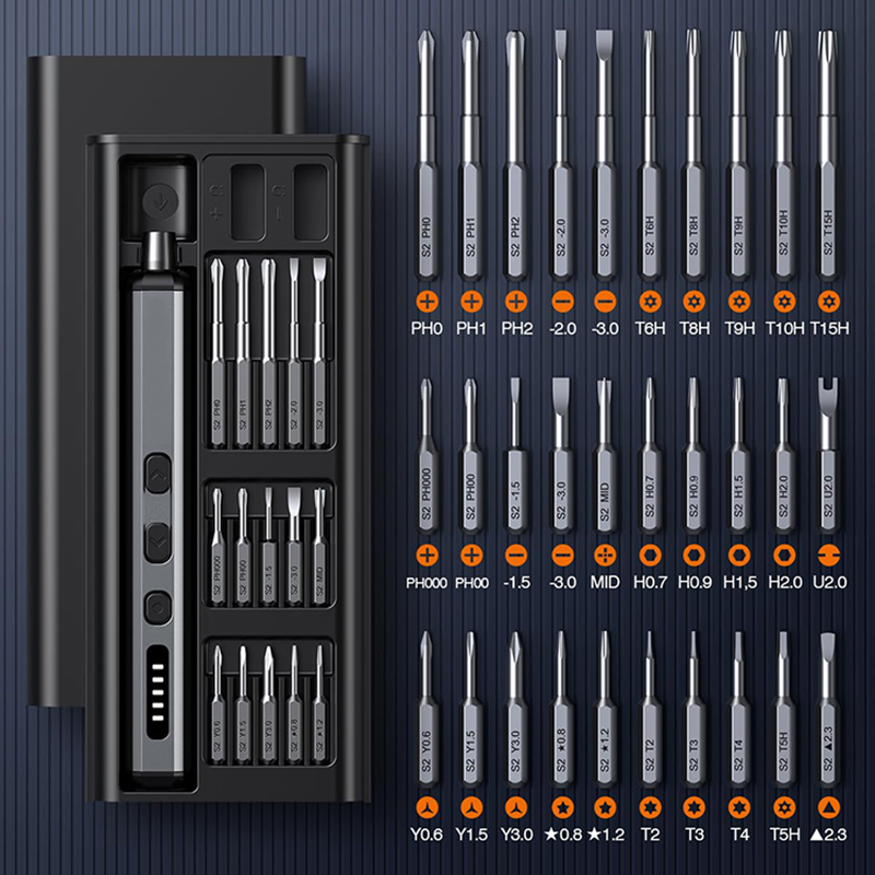 Electric Screwdriver Set Preci - огляд і ціна Electric Screwdriver Rechargeable Usb