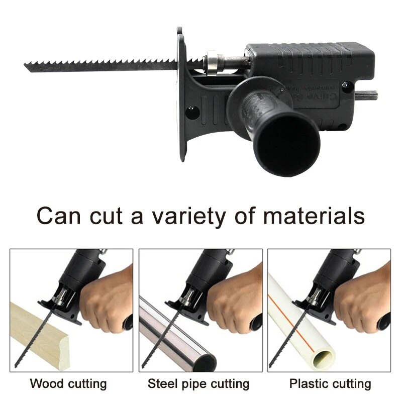 Handheld Electric Drill to Ele - огляд і ціна Reciprocating Saw Attachment Drill