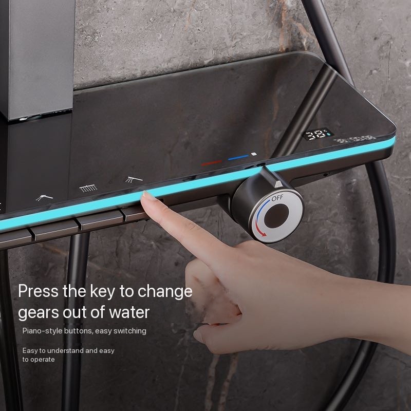 Gray Piano Button Ambient Ligh - огляд і ціна Plumbing