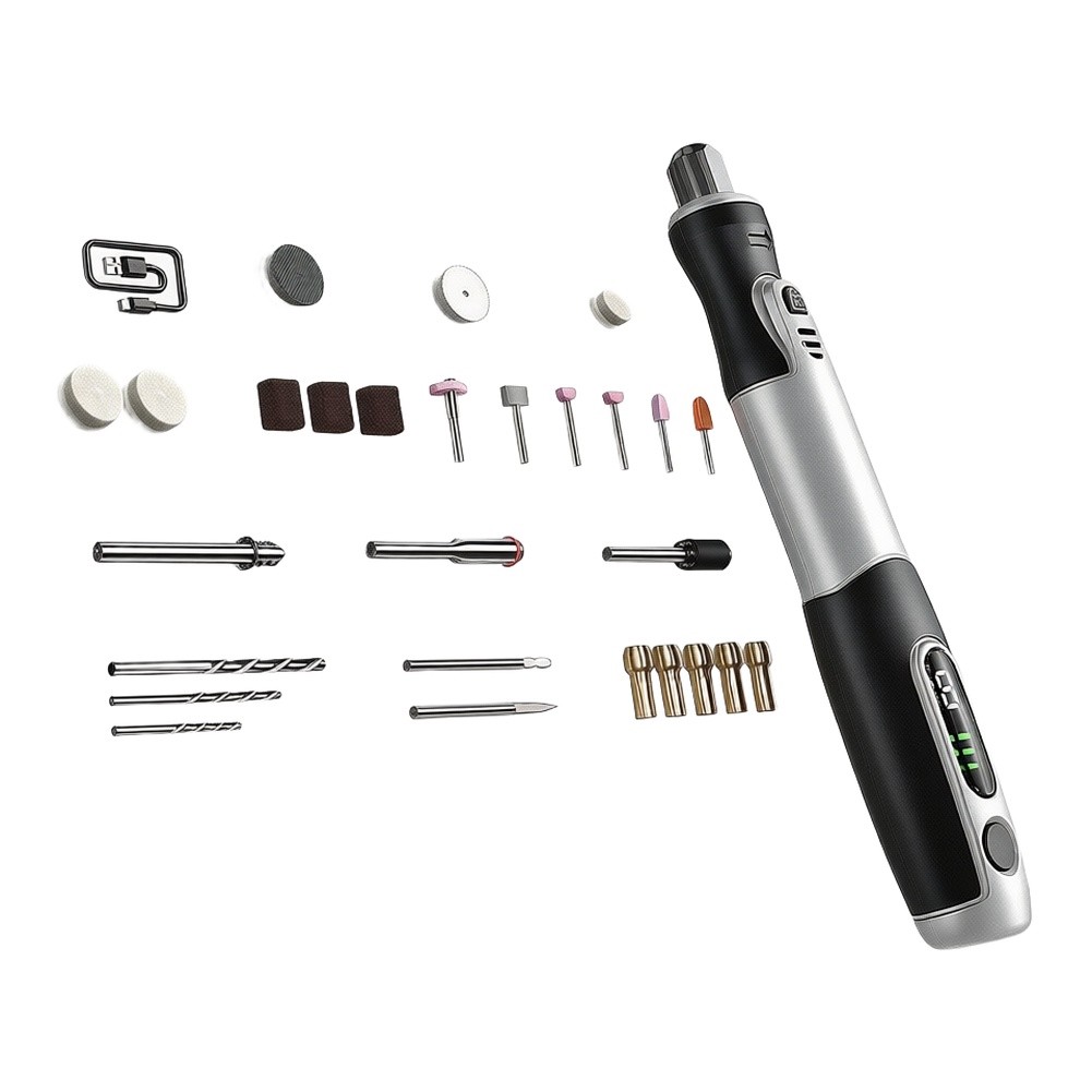 Cordless Electric Rotary Tool  - огляд і ціна Cordless Rotary Tool Kit Accessories