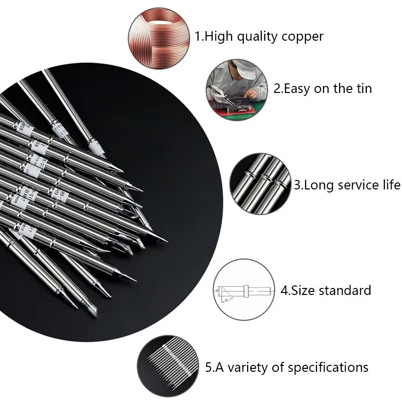 T12 Soldering Solder Iron Tips - огляд і ціна Digital Soldering Station T12