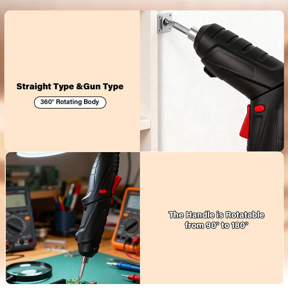 Multifunctional 3.6V Rechargea - огляд і ціна Electric Screwdriver Rechargeable Usb