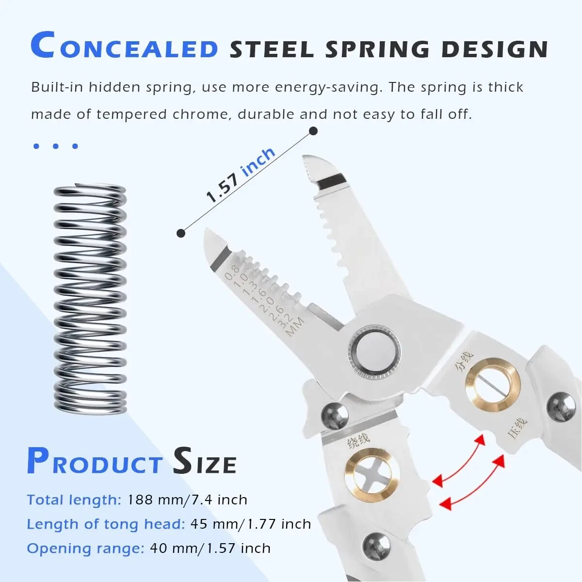 6 In 1 Wire Stripper Special W - огляд і ціна Automatic Wire Stripper Cutter