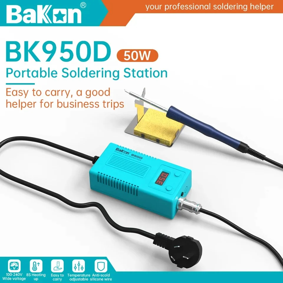 Bakon BK950D Soldering Station - огляд і ціна Digital Soldering Station T12