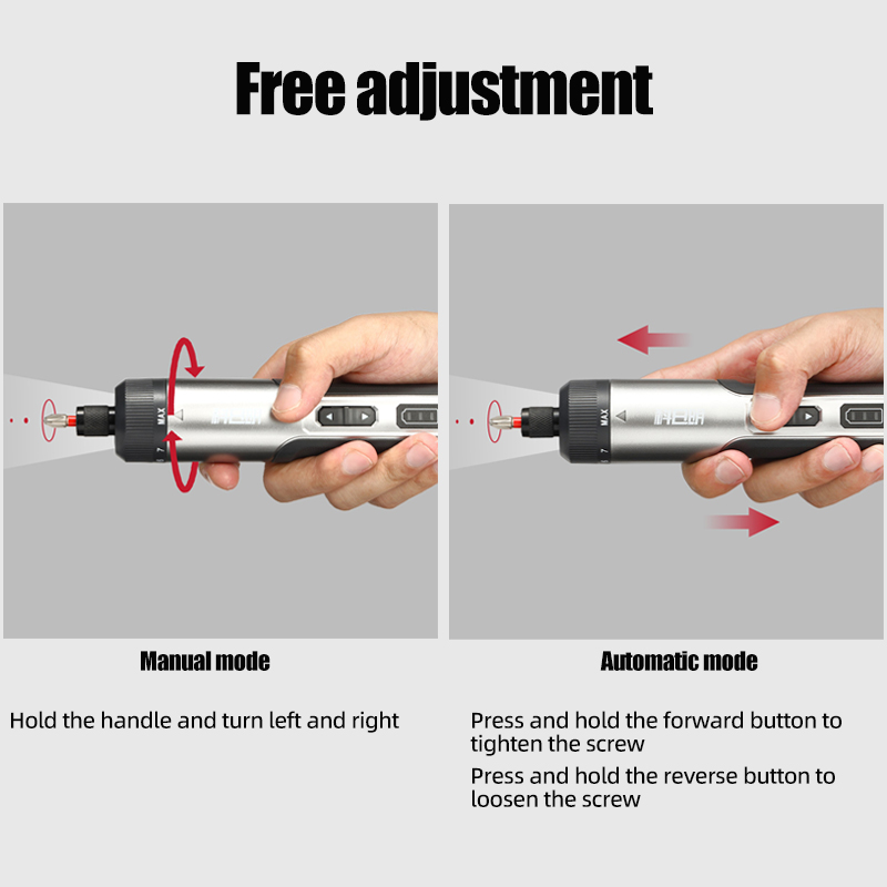 Cordless Electric Screwdriver  - огляд і ціна Electric Screwdriver Rechargeable Usb