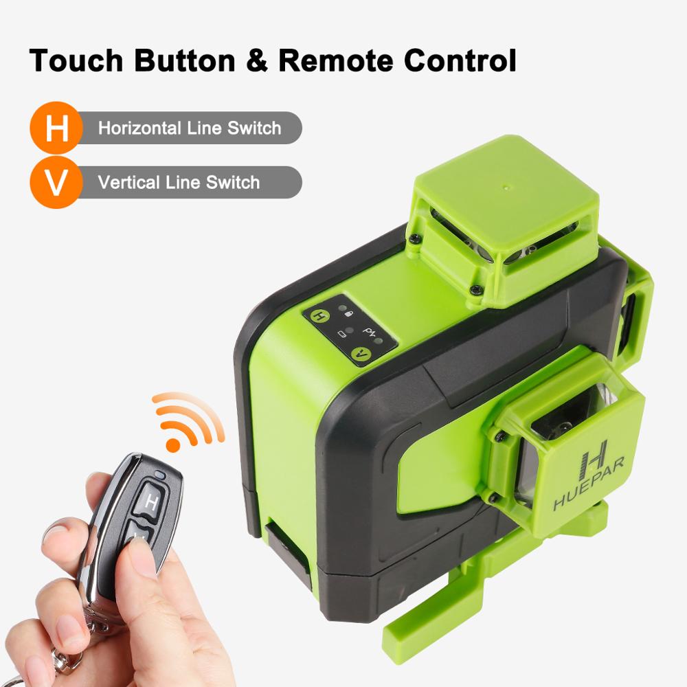 Huepar 16 Lines 4D Laser Level - огляд і ціна Laser Level 16 Lines 4D Green