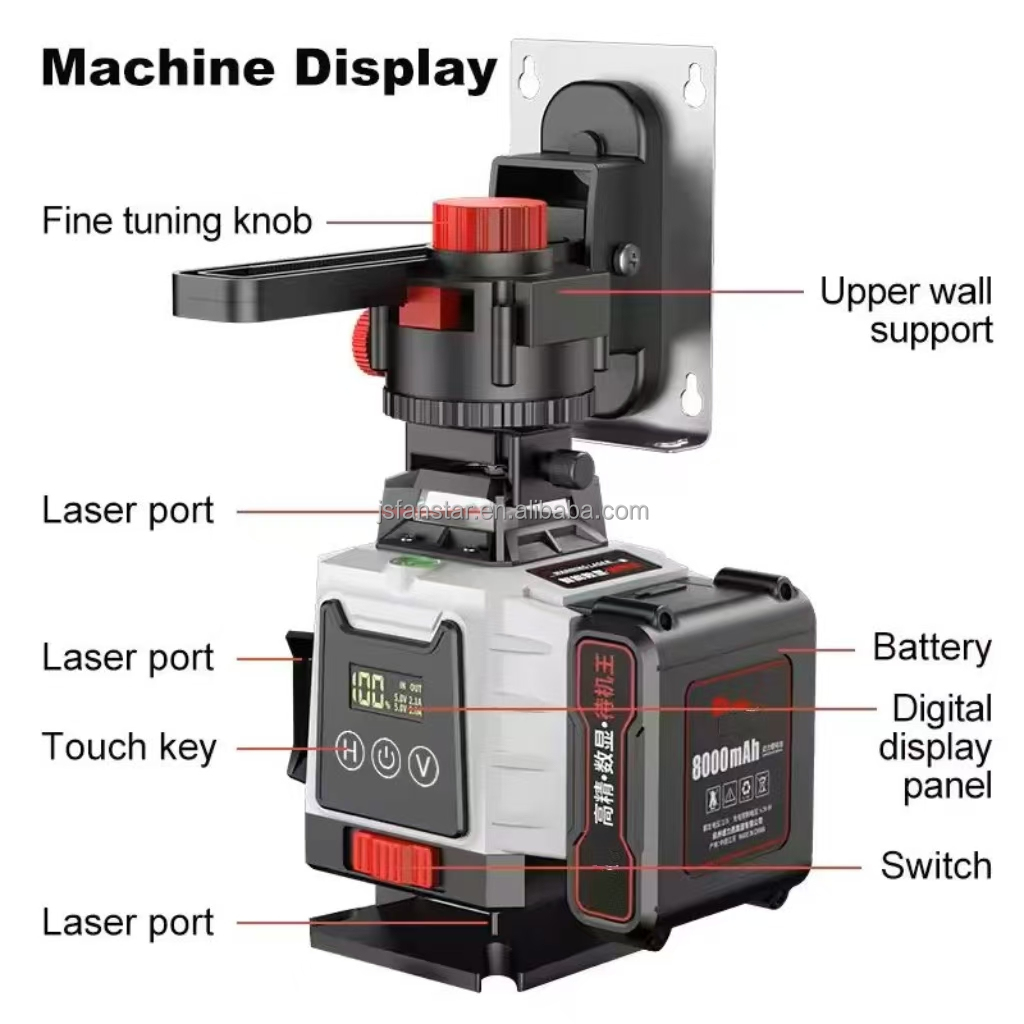 ATVNew Digital 16 Lines Green  - огляд і ціна Laser Level 16 Lines 4D Green