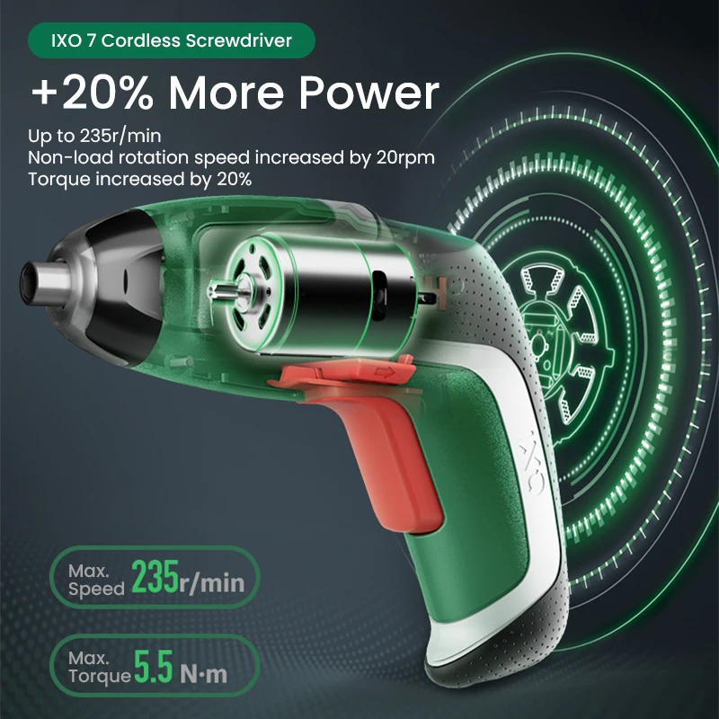 Bosch IXO 7 Cordless Screwdriv - огляд і ціна Electric Screwdriver Rechargeable Usb