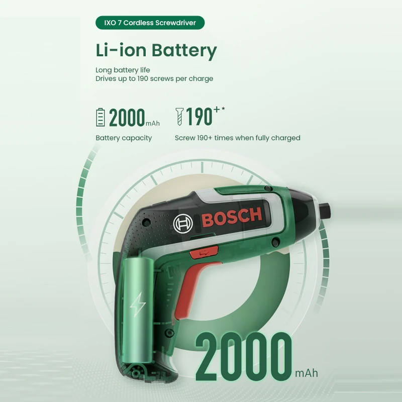 Bosch IXO 7 Cordless Screwdriv - огляд і ціна Electric Screwdriver Rechargeable Usb