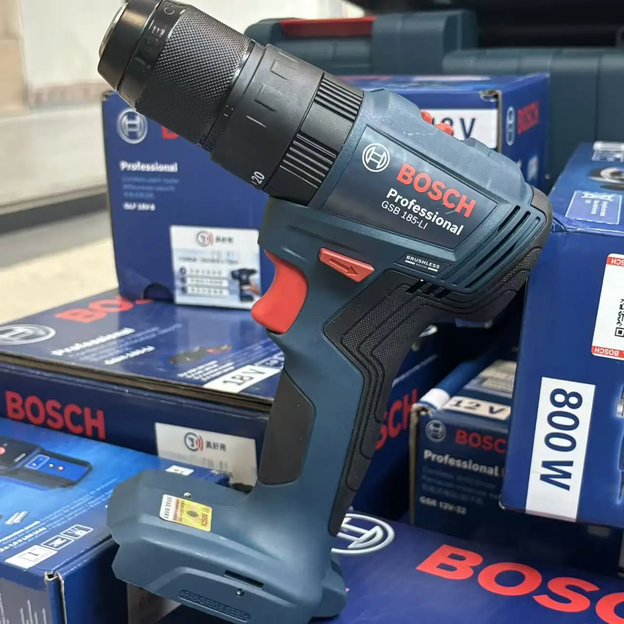 BOSCH GSB 185-LI Brushless Cor - огляд і ціна Brushless Cordless Electric Drill 18V