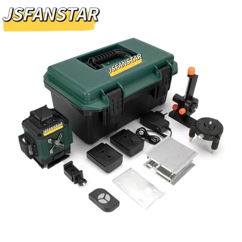ATV4in1 Battery Powerd Adjusta - огляд і ціна Laser Level 16 Lines 4D Green
