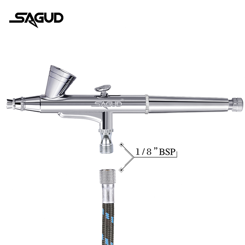 SAGUD Airbrush Model SD-135 0. - огляд і ціна Airbrush Kit With Mini Compressor