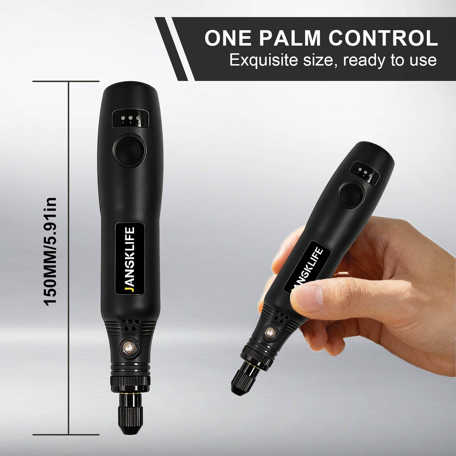 JANGKLIFE USB Cordless Rotary  - огляд і ціна Cordless Rotary Tool Kit Accessories