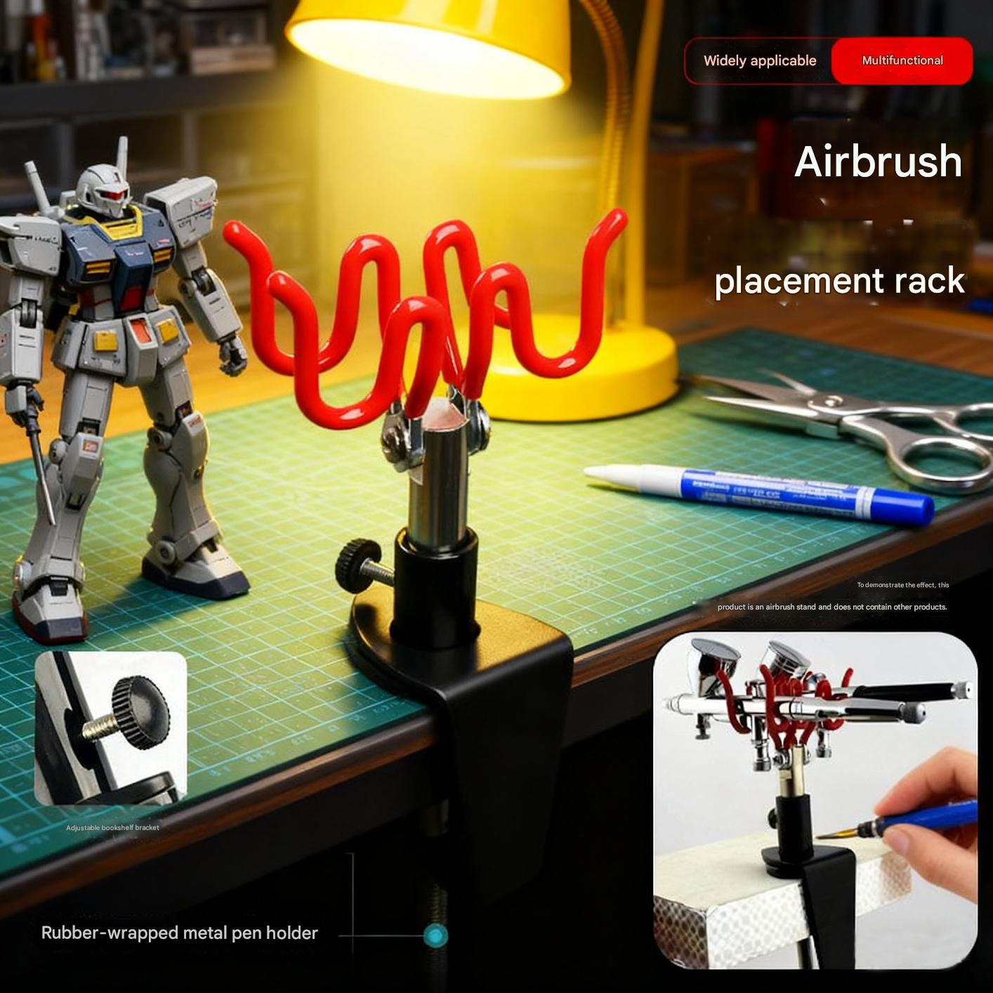 Airbrush Holder Gravity Stand  - огляд і ціна Airbrush Kit With Mini Compressor