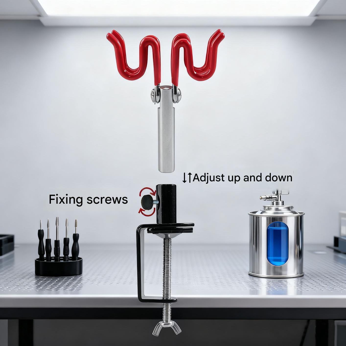 Airbrush Holder Gravity Stand  - огляд і ціна Airbrush Kit With Mini Compressor