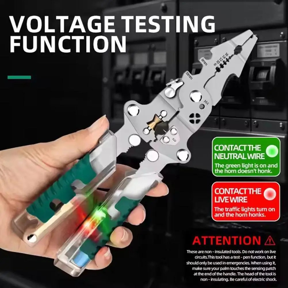 Foldalbe Wire Stripping Pliers - огляд і ціна Automatic Wire Stripper Cutter