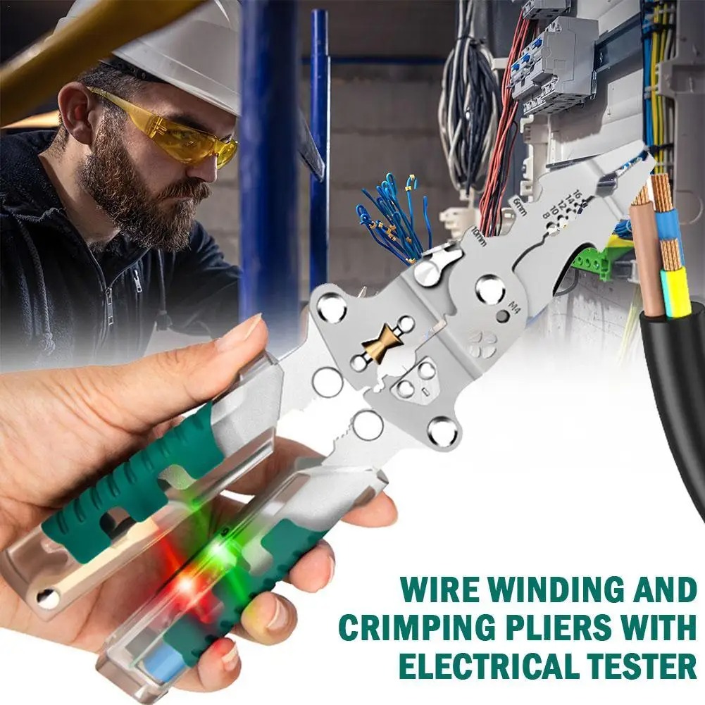 Foldalbe Wire Stripping Pliers - огляд і ціна Automatic Wire Stripper Cutter