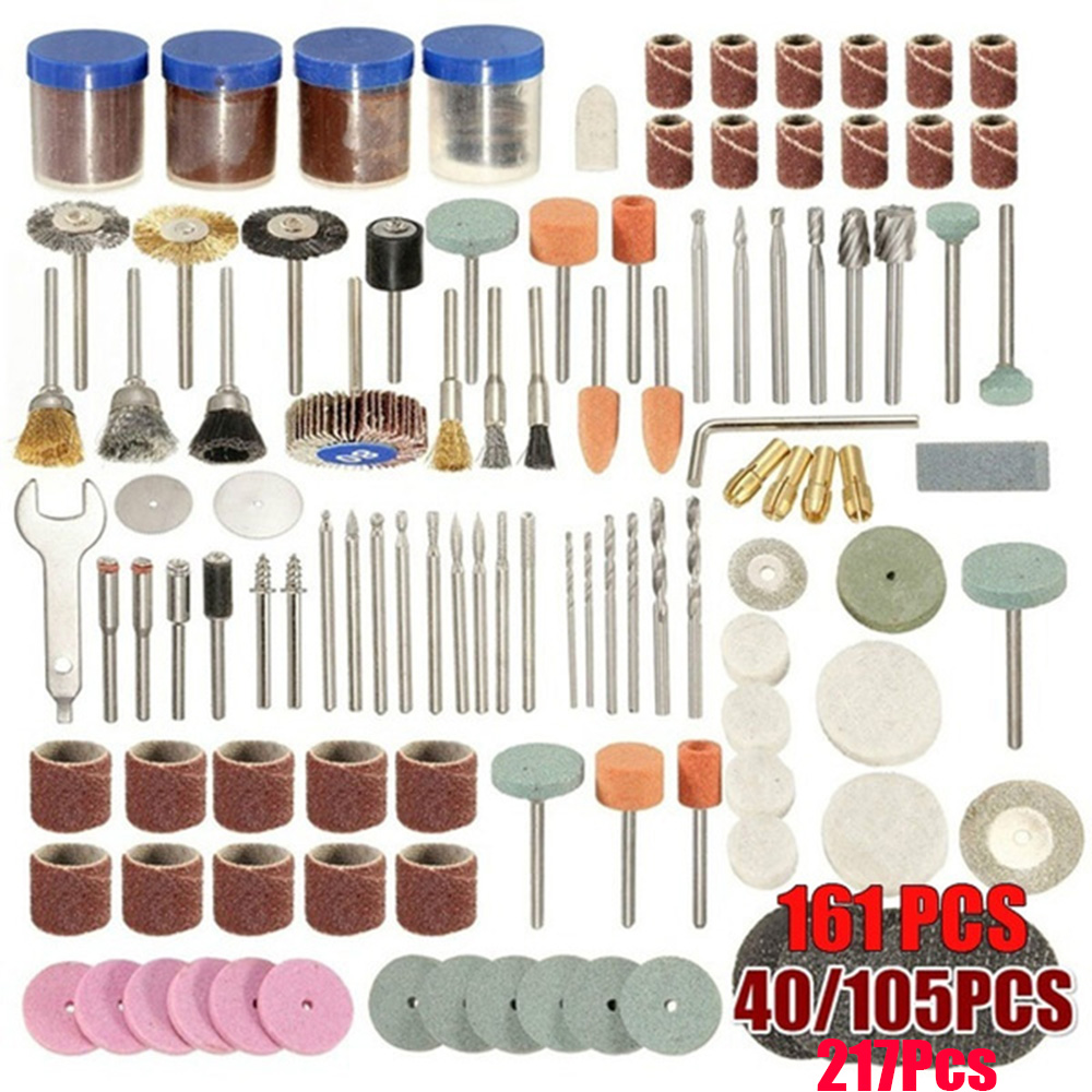 40~217Pcs Power Tools Rotary T - огляд і ціна Reciprocating Saw Attachment Drill