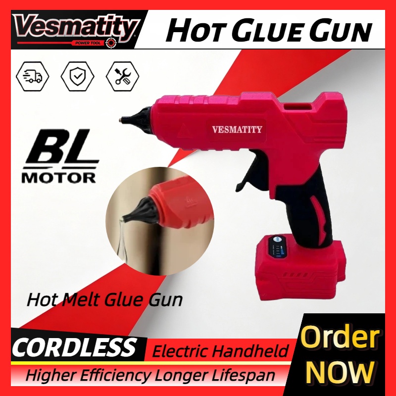 Cordless Electric Hot Melt Glu - огляд і ціна Hot Melt Glue Gun Cordless