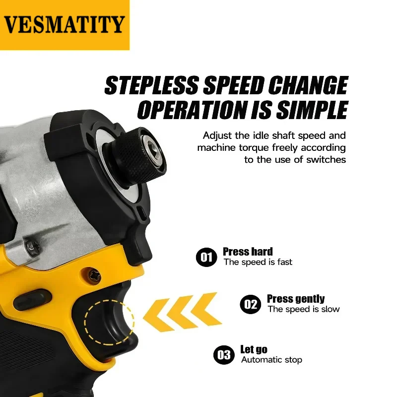 DCF860 Cordless Compact Drill  - огляд і ціна Brushless Cordless Electric Drill 18V