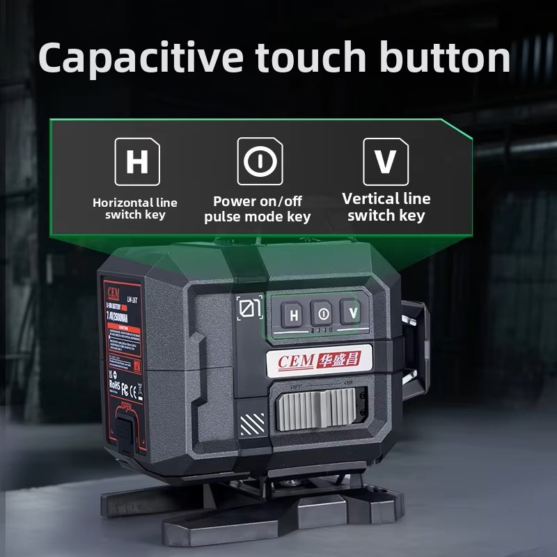 CEM 4D 16 Lines Green Cordless - огляд і ціна Laser Level 16 Lines 4D Green