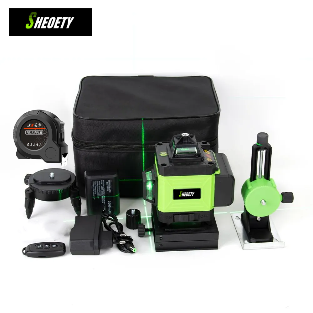4D 16 Lines Professional 360°S - огляд і ціна Laser Level 16 Lines 4D Green