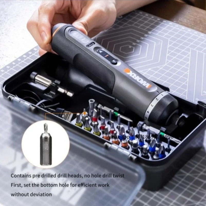 30 Bit Sets Power Tools WX242  - огляд і ціна Electric Screwdriver Rechargeable Usb