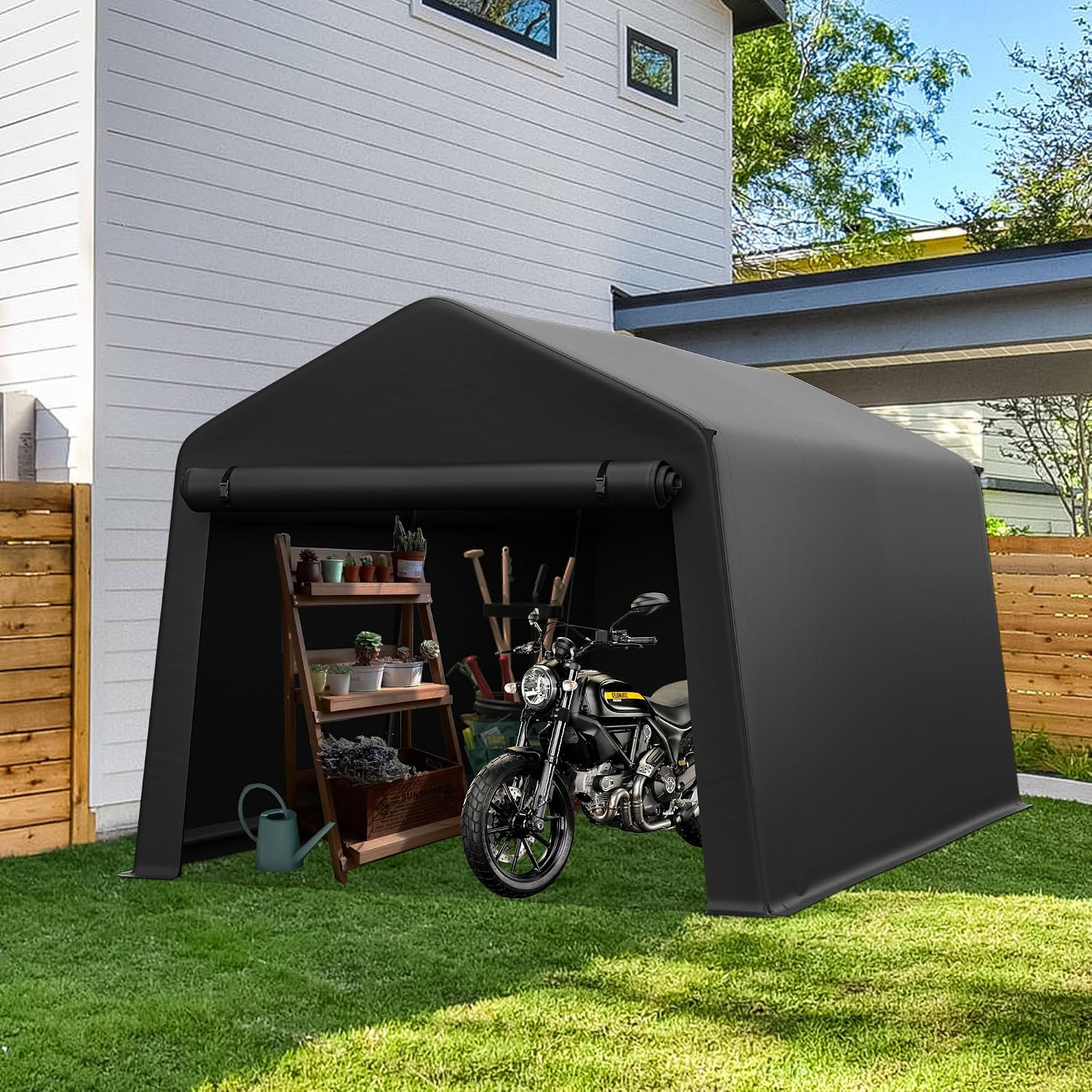 Portable Outdoor Storage Shed  - огляд і ціна Garden Tools