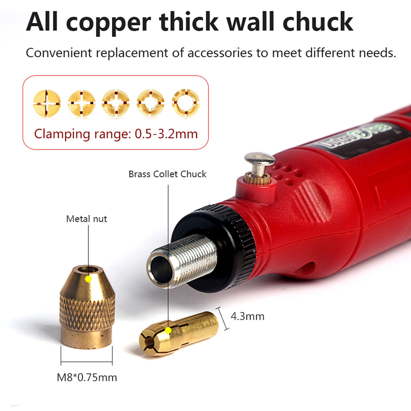 USB Cordless Rotary Tool Kit W - огляд і ціна Cordless Rotary Tool Kit Accessories